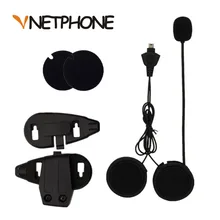 Microphone Speaker Headset And Helmet Bracket Clip for Motorcycle Bluetooth Intercom VNETPHONE V5