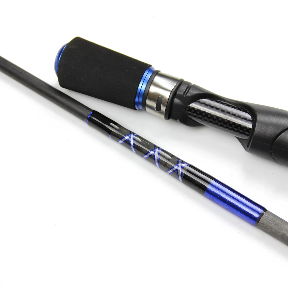 ROSEWOOD 8-Piece Portable Fishing Lure Rod Spinning Casting Handle In One Rod 10-30g 15-45g Lure Weight Travel Rod With Bag  (11)