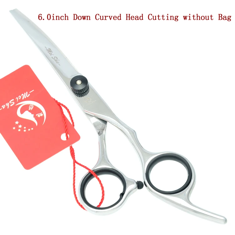 Meisha 6 inch Professional Pet Grooming Scissors Set for Hairdressing Dog Cutting Thinning Curved Shears Puppy Cliper HB0022 - Цвет: HB0028 no Bag