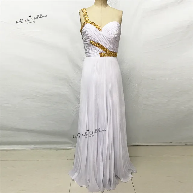 white long prom dresses 2018