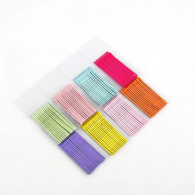 

Mix Color 14Pcs/Lot Wavy Hair Clips Hair Clips Alloy 4.9cm Wavy Hair Clips Bobby Pins Invisible Curly Wavy Grips Dropshipping