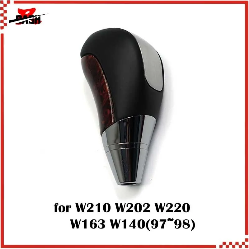 Ручка рычага переключения передач для MB W202 W210 W220 W163 W140 ручная деревянная Черная LHD