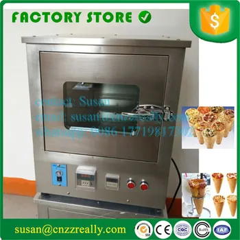 

Free shipping by DHL/TNT/UPS pizza cone making machine and pizza cone oven
