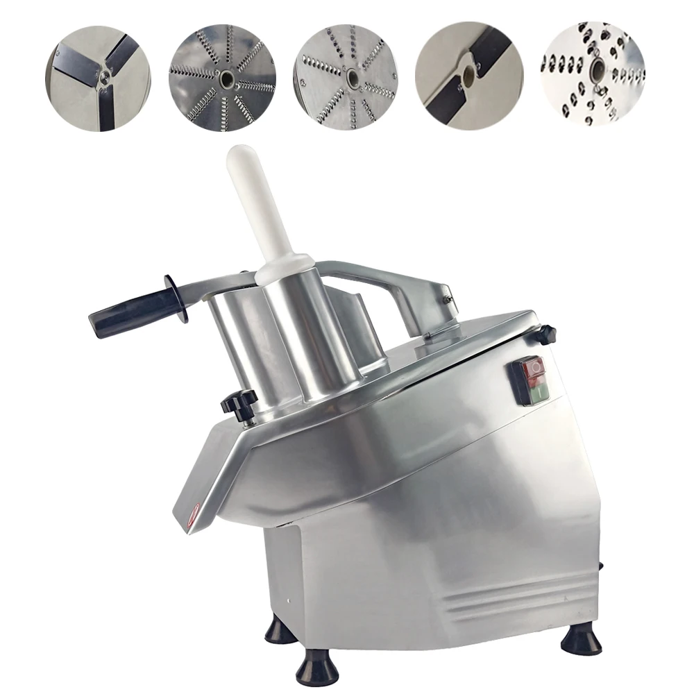 

Multifunction Stainless Steel Vegetable Slicing Cutter Machine Electric Cutter Dicing Machine For Kitchen Restaurant