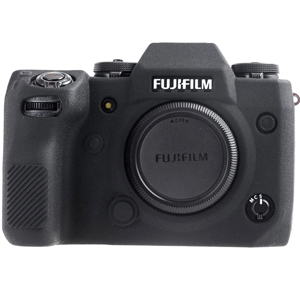 Топ текстура дизайн резиновый силиконовый чехол для FUJIFILM X-H1 мягкий силиконовый резиновый защитный корпус для камеры камера сумка