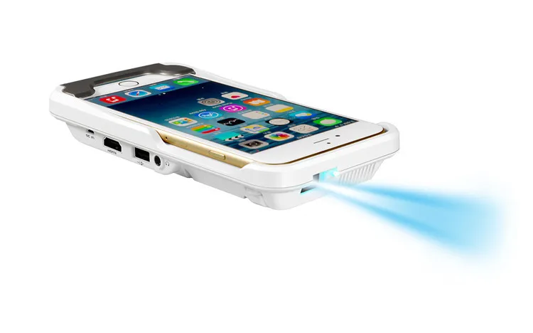portable mini projector for iphone 7 7 plus mobile phone 6 6s plus hd led projector for apple tablet pc mini air pro video