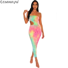 Sexy Strapless Waist Band Cut Out Bodycon A-Line Dress Women Print Hollow out Backless 2019 Summer Party Maxi Dress Sexy Strapless Waist Band Cut Out Bodycon A-Line Dress Women Print Hollow out Backless 2019 Summer Party Maxi Dress