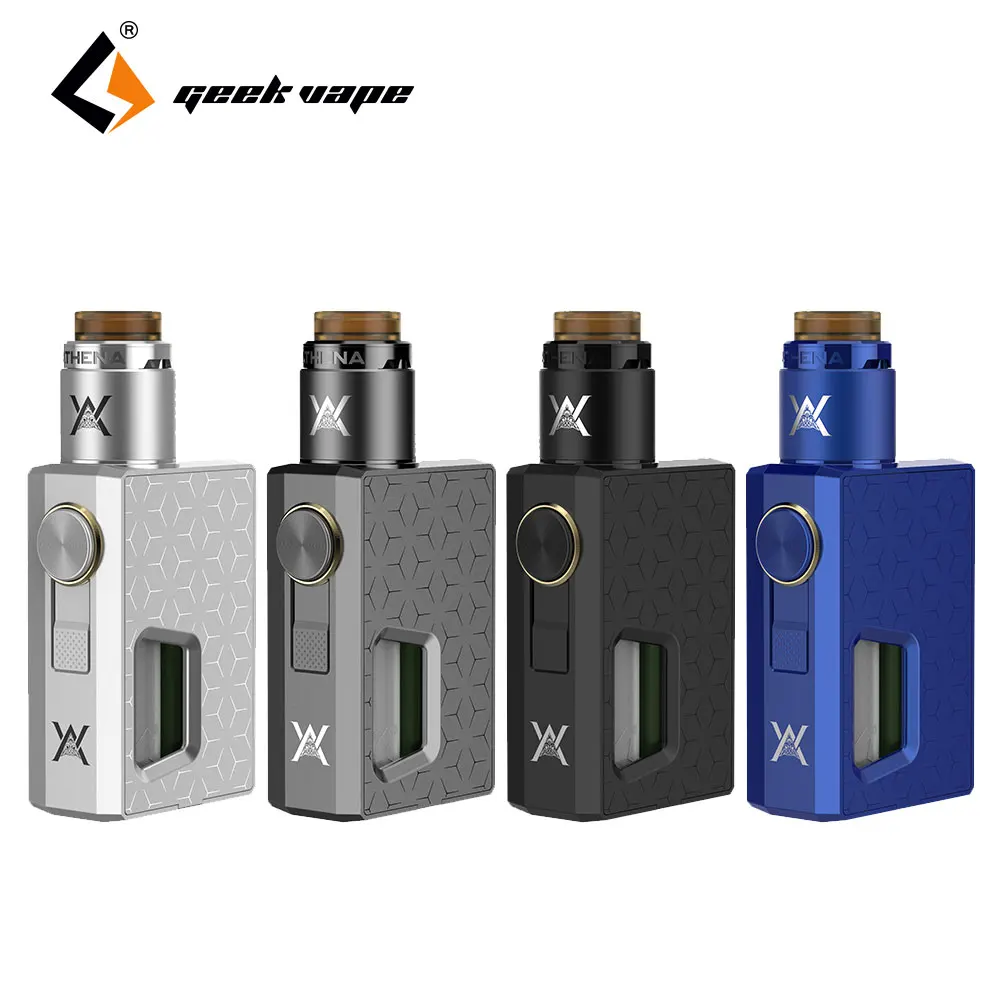 

Original GeekVape Athena Squonk Kit with Athena Squonk RDA Tank with 6.5ml Squonk Bottle No 18650 Battery Huge Capacity Vape Kit