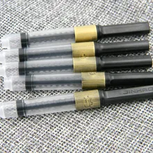 5 шт. jinhao черный подходит для металлического подарка 2,6 мм перьевая ручка чернильный конвертер