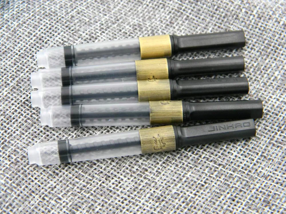 

5pc jinhao black fit for metal GIFT 2.6MM fountain pen INK converter