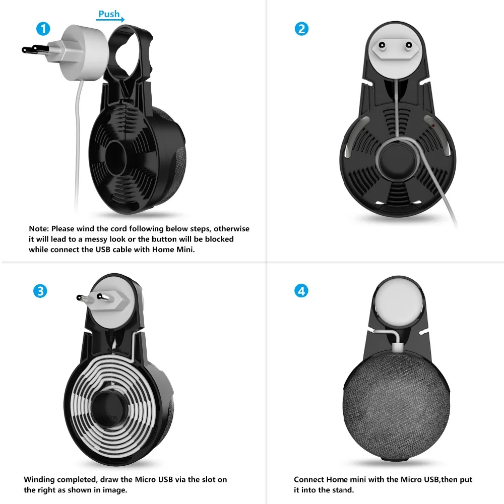 google home mini stand diy