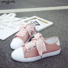 WHOHOLL Brand Women Casual Shoes Spring Summer canvas Shoes Woman Flats Platform Fashion Breathable Women Sneakers WHOHOLL Brand Women Casual Shoes Spring Summer canvas Shoes Woman Flats Platform Fashion Breathable Women Sneakers