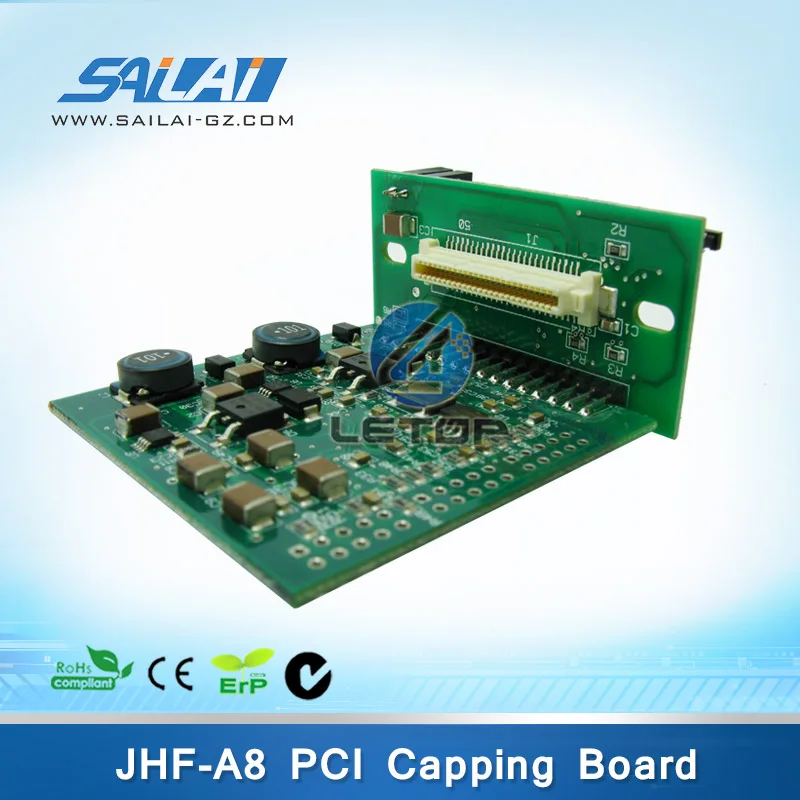 

jhf A8 digital pci solvent printer head capping board transfer board