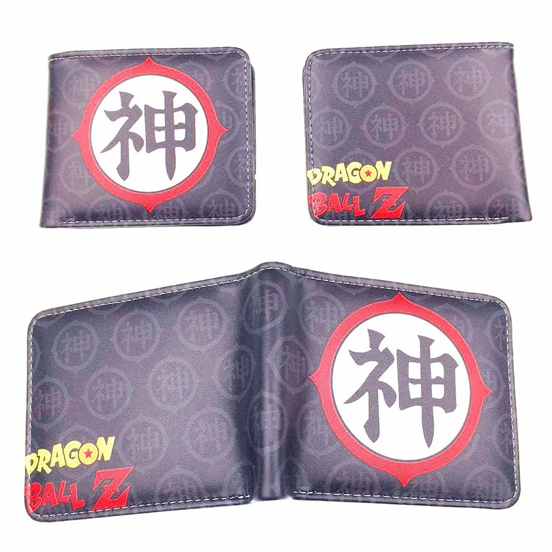 Кошелек с рисунком Dragon Ball Z, кошелек из искусственной кожи с карманом для монет, сумки с держателем для карт для детей, подростков, мужчин и женщин, Короткие Кошельки - Цвет: S