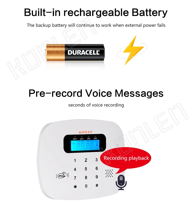 GSM Home Security Alarm System 05