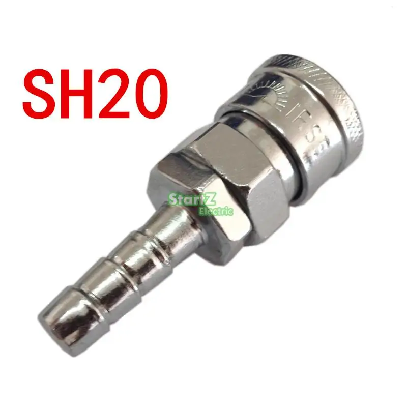 SH20 соединительный шланг 8 мм X 5 мм Пневматический воздушный компрессор шланг быстрая муфта разъем