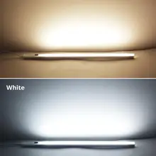 Ручной Датчик управления, светодиодный светильник 12 В, кухонный светильник, аварийная Ночная лампа 30 см 40 см 50 см+ 220 В, адаптер питания для ЕС