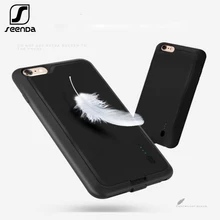 SeenDa мобильного телефона Батарея чехол для iPhone 6/6 S зарядки Батарея крышка с Мощность банк Зарядное устройство чехол для iPhone 6 Plus/6 S Plus