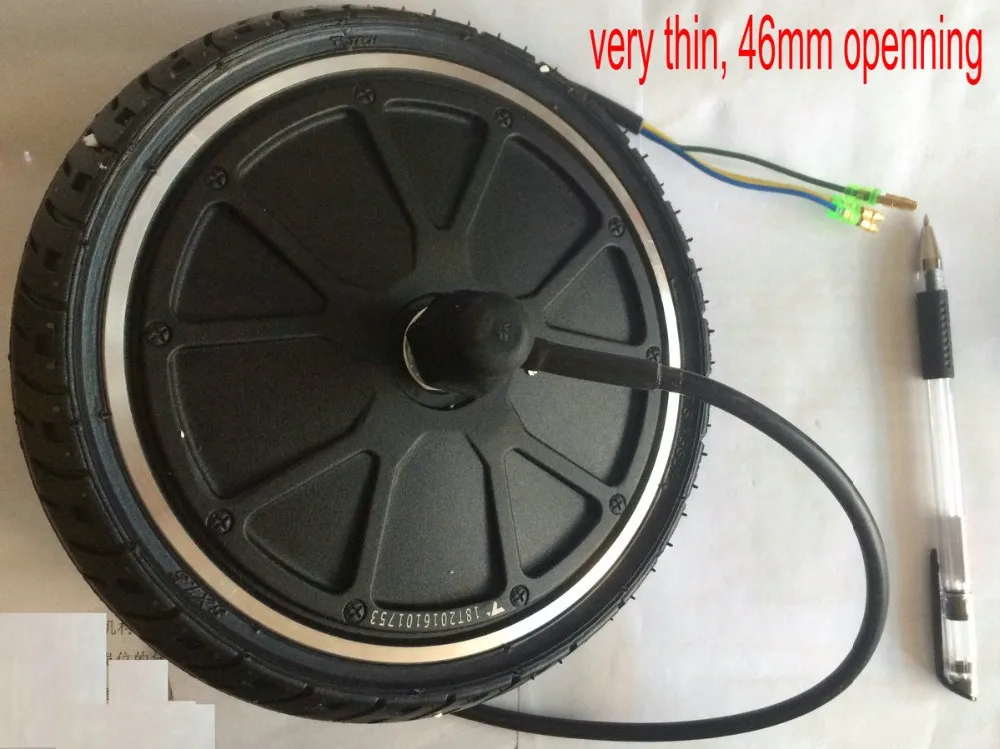 Perfect 8inch BLDC hub motor gearless with tyre 24v36v 180w-400w for electric scooter ebicycle MTB lithium Folding bike motorcycle 13