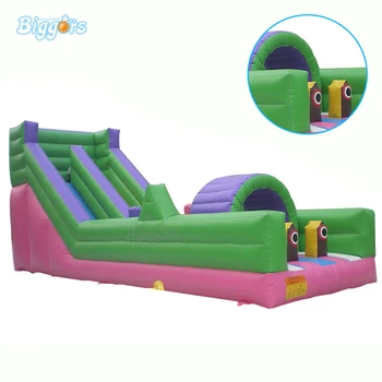 Best Commercial Giant Inflatable Slide Obstacle Course Inflatable Bounce House With Blowers