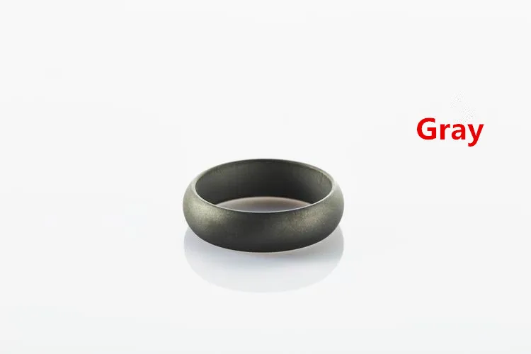 18 мм диаметр титана EDC кольцо для мужчин и женщин хвост кольцо ювелирные изделия для вечерние кольца 4 цвета полированная поверхность - Цвет: 18MM Gray
