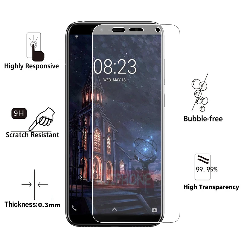 Закаленное стекло для Huawei Honor 7A защита экрана 9H 2.5D Защитное телефона Pro Y5 Y6 2018