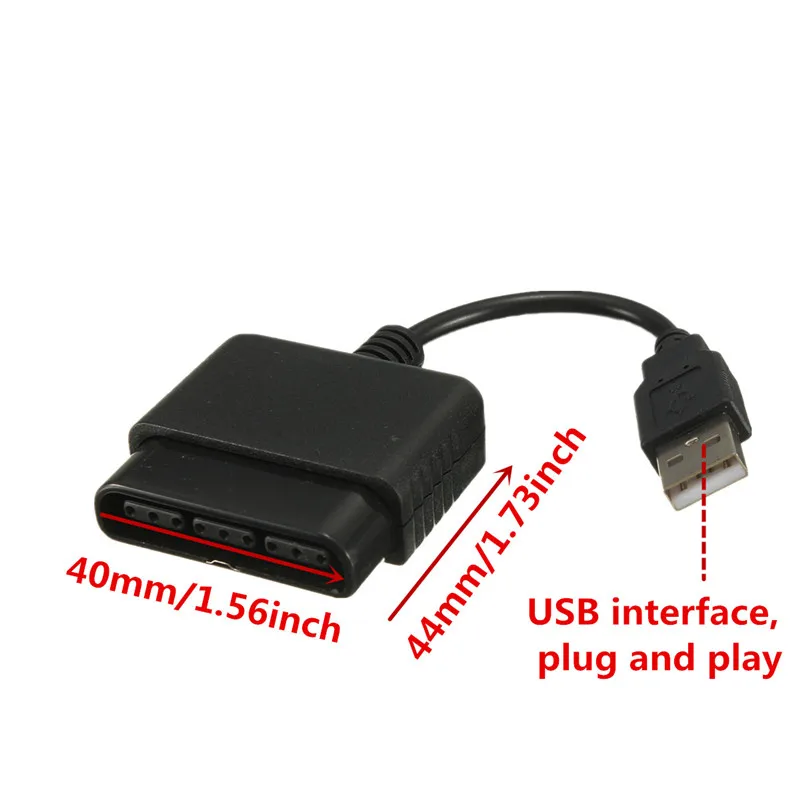 USB адаптер конвертер кабель для игрового контроллера для PS2 для PS3 PC Аксессуары для видеоигр