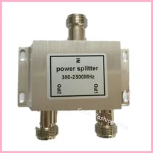 2 Way,Power Splitter (380~2500MHz), power divider,booster accessory,mobile phone booster splitter,signal booster divider