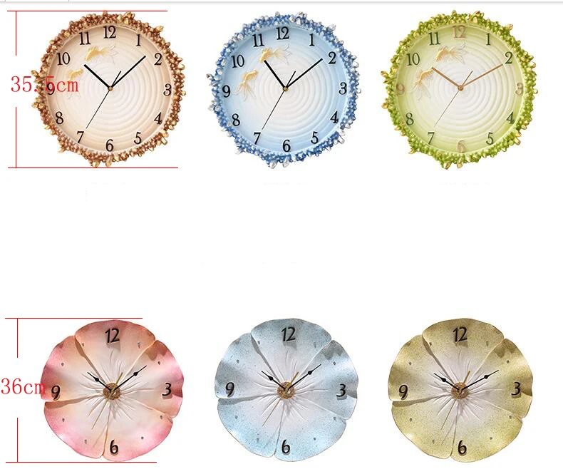Креативные 3D стерео настенные модные смолы часы европейские рельефные дизайнерские часы ресторан спальня беззвучные часы Магнитная подвеска часы