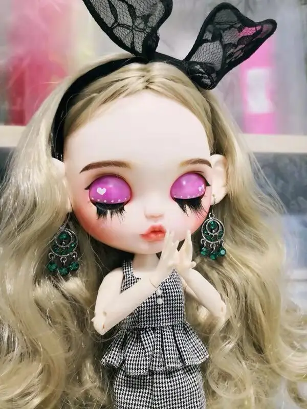 Blythe 19 Joint Doll Goddess Festival-2 изменения макияжа, за исключением одежды