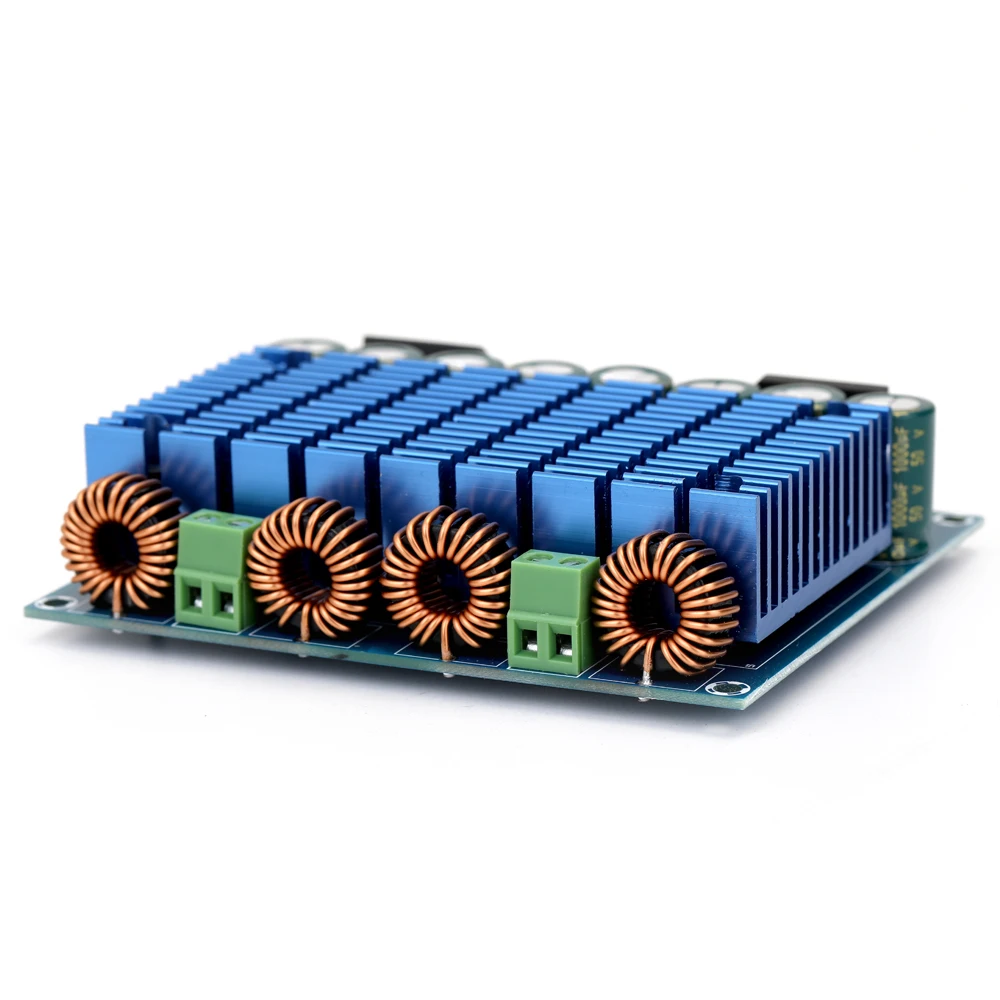 

XH-M252 Ultra High Power BTL Mode Dual 24V Stereo 420W*2 TDA8954TH Dual Chip Class D Digital Audio HIFI Amplifier Board