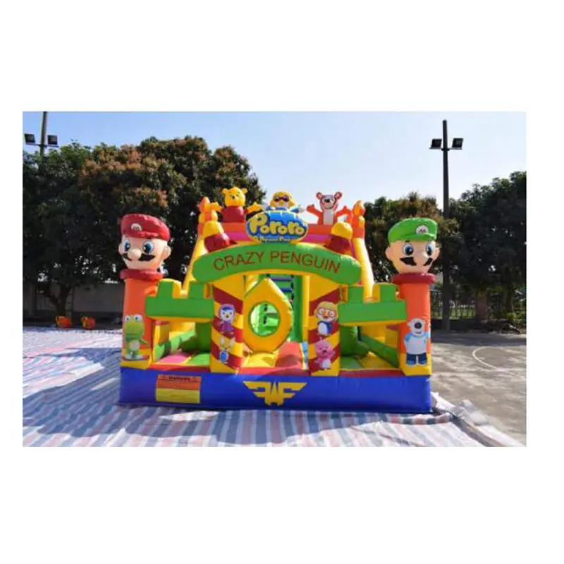 6LX4Wm Inflatable font b Bouncer b font Combo Inflatable font b Bouncer b font with Slide