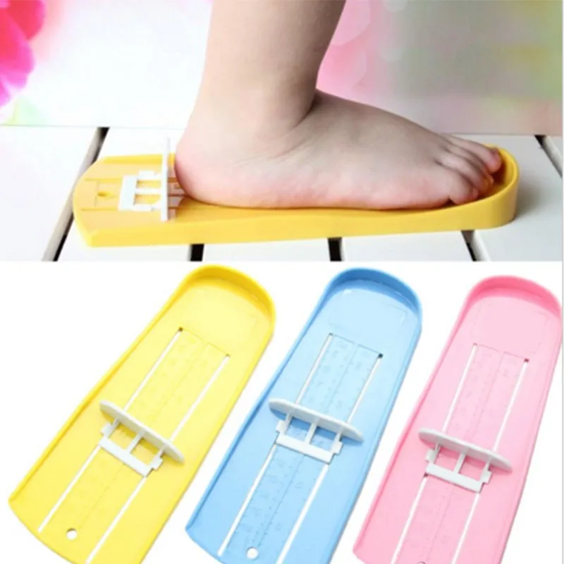 2018 New Portable Children Toddler Baby Foot Measuring Gauge Infant Shoe Measure Tools For Candy Color 1PCS Hot Sale | Мать и ребенок