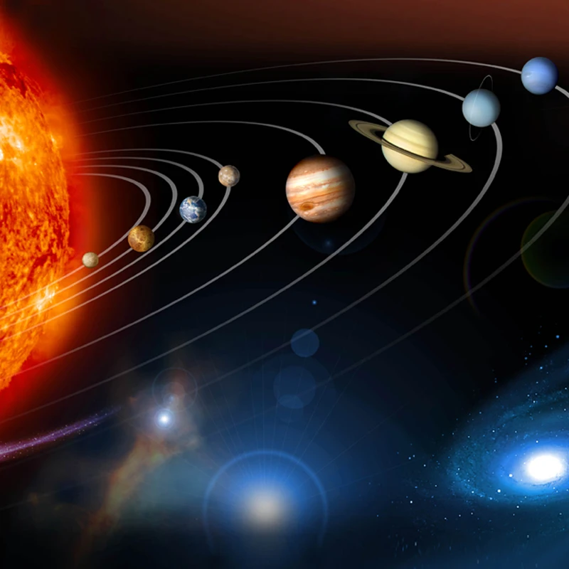 3D Solar System Planetarium Nine Planets Model Universe Explore Kit