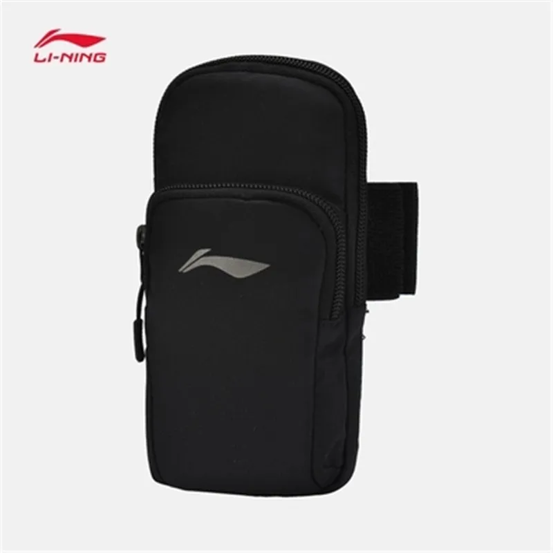 Li Ning 2018 Unisex Running Arm Package Classic Reflective Waterproof Polyester Men&ampWomen Sports Bag ABDN042 | Спорт и