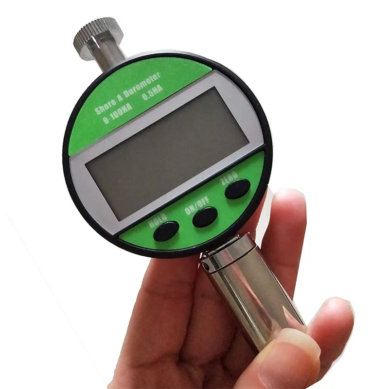 Digital Hardness Shore Durometer Tester LX-D For Hard Rubber Plastic Leather LAC-YJ Test Stand A Set of Hardness meter (4)