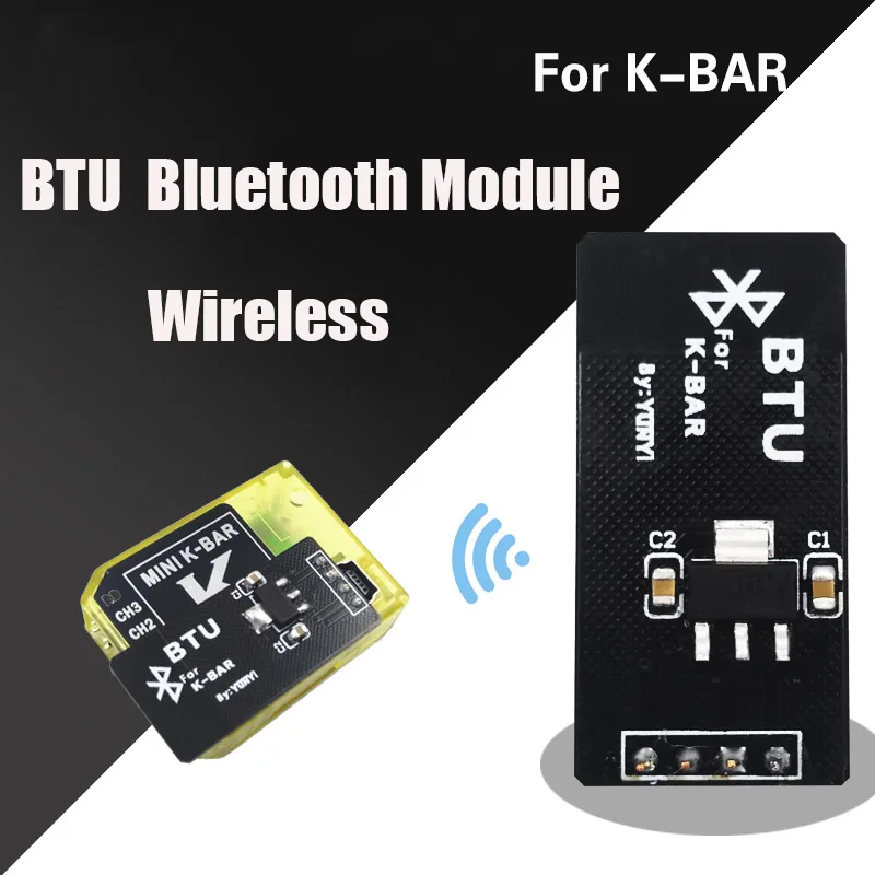 BTU Bluetooth и 3-осевой гироскоп KBAR Upgrade V2.0 K8 Flybarless Systerm FBL для Align T-rex Gaui Heli | Игрушки хобби