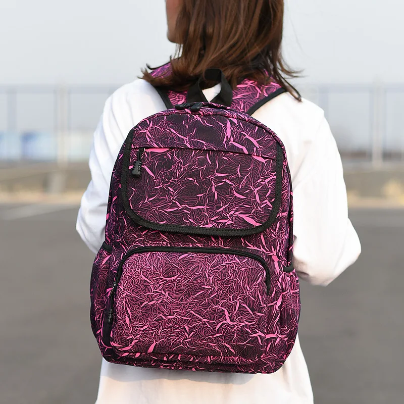 

Printing Backpack Women Oxford Waterproof Back Pack Men College Laptop Bag Pack Teenagers Boys Girls School Bags Large Capacity