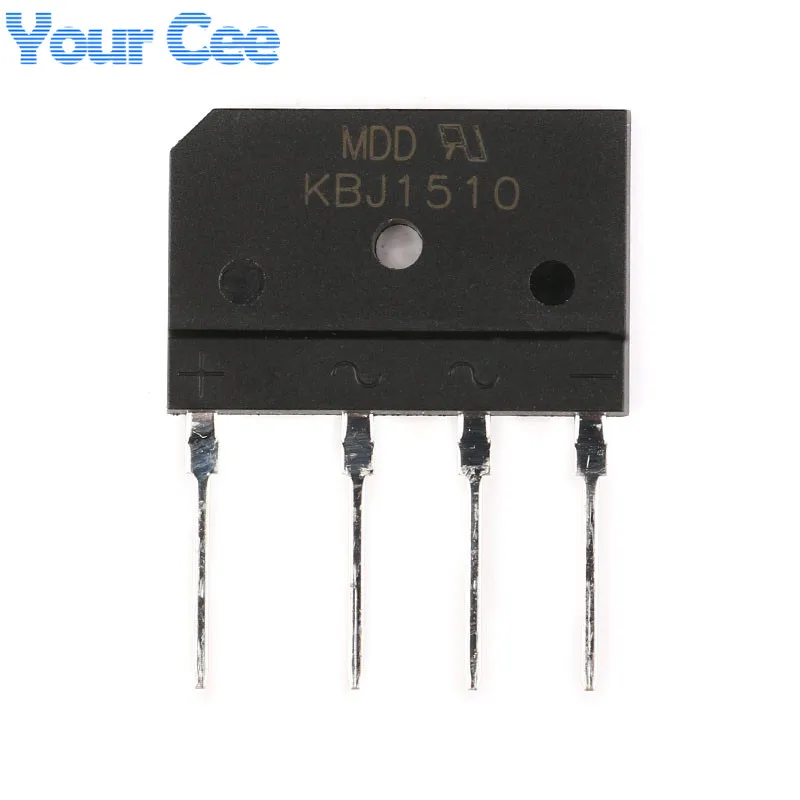Diode Bridge Rectifier KBJ1510 15A 1000V  (2)