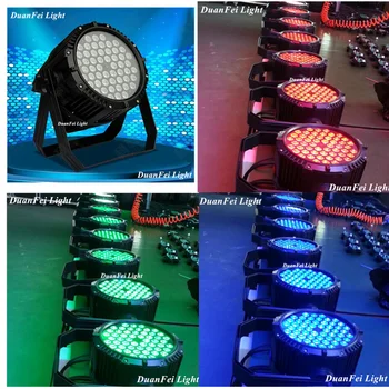 

8lot dmx outdoor led rgb par 54x3w 3in1 rgb par light led rgb floor stage spot wash lamp par 54 led ip65