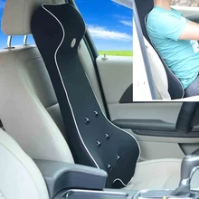 2016 Hot Memory foam head lumbar waist massager pillow for Car seat cushion back supporting for office chair do good to health