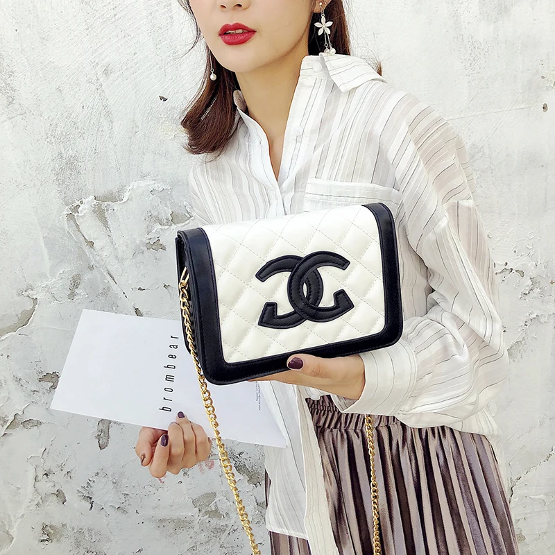 

Baggage Girls 2019 New Chao Spring Slant Baggage Girls Temperament Simple Ins Student Shoulder Dual-purpose Girls
