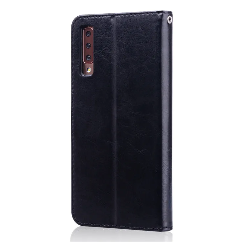 For Samsung Galaxy A7 2018 Case Flip Wallet Leather Phone Case For Samsung Galaxy A7 2018 Galaxy SM-A750F/ds Case Coque Fundas samsung cases cute