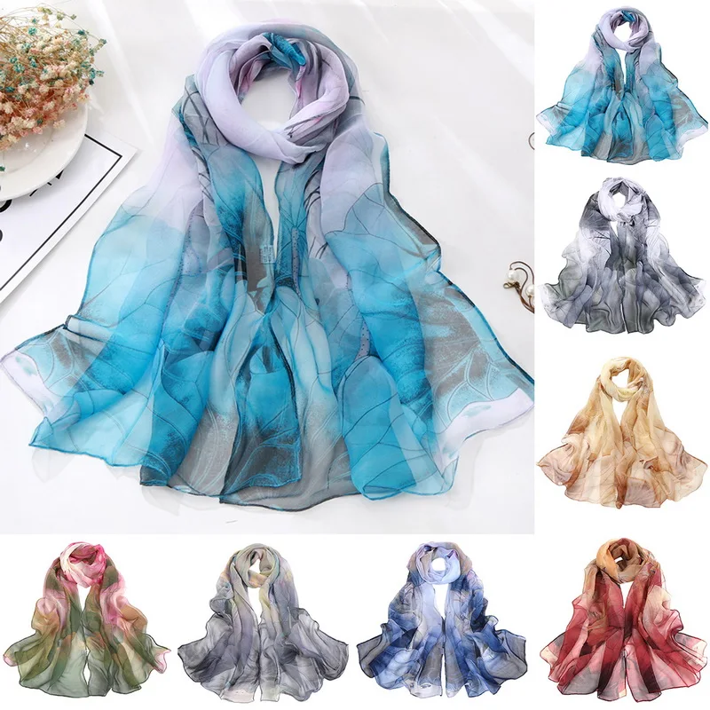 

Multicolor Women Lotus Floral Printed Cover Up Bikini Long Soft Scarves Brief Swimwear 2019 Sexy Fashion Beach Dress Beach Wear