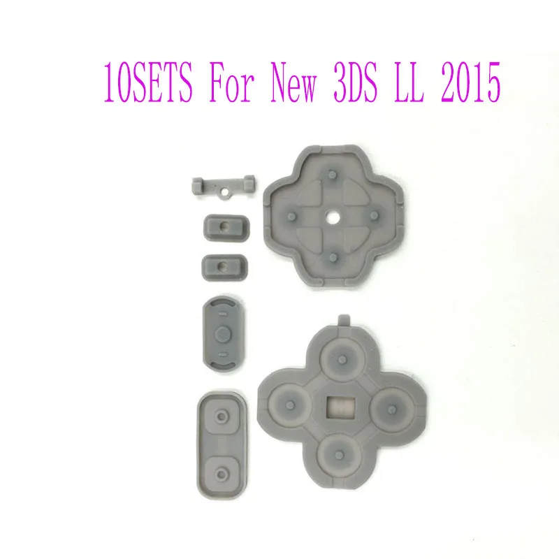 10Sets For New 3DSXL 2015 Version ABXY Button D Pad For Nintendo New
