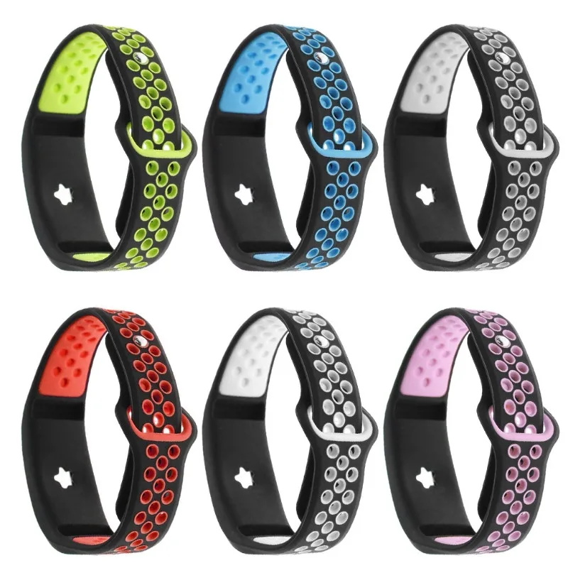 Сменный силиконовый ремешок для наручных часов Garmin Vivofit 3 JR|Ремешки часов| |