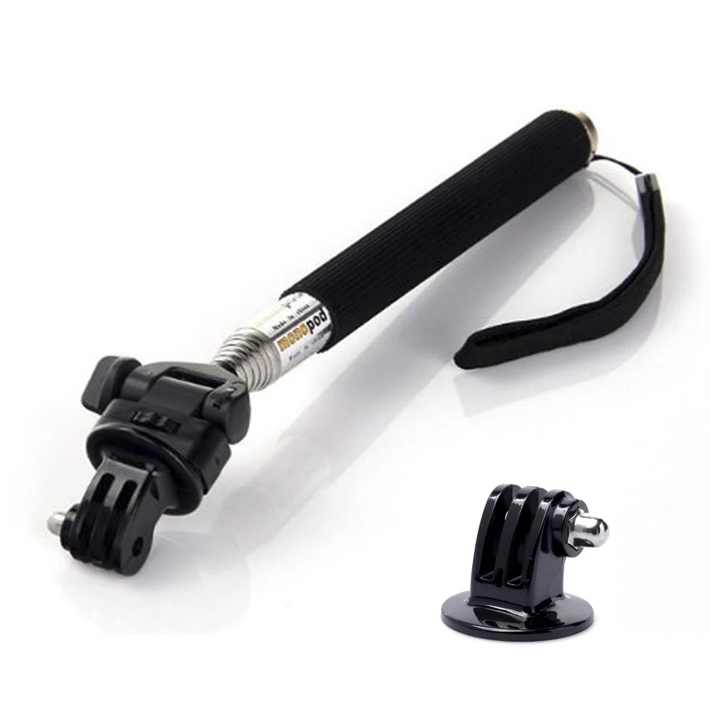 

Tripod Selfie Stick For Gopro Monopod Xiaomi Canon Nikon GoPro Action Camera Sjcam Sj4000 hero 4 3 Aluminium Statief Accesorios