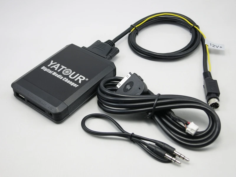 Adaptador aux iPhone iPad iPod cambiador CD volvo SC radios