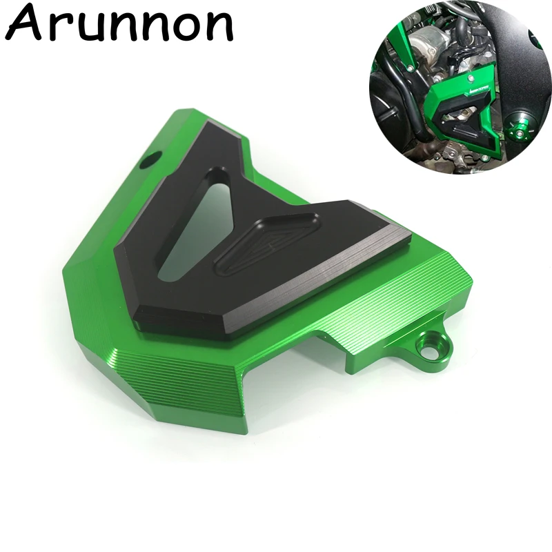 

Arunnon Motorcycle For Kawasaki Ninja 250 300 EX250 EX300 2013 2014 2015 2016 Front Sprocket Chain Guard Cover Left Side Engine