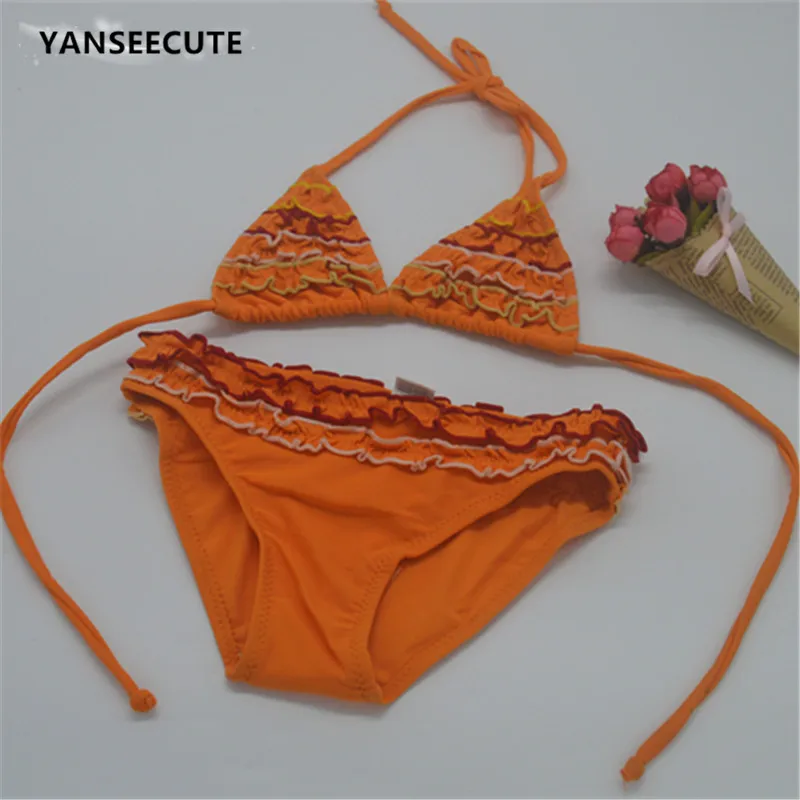 2017 girl bikini baby swimwear kids girls swim wear bikini ...
